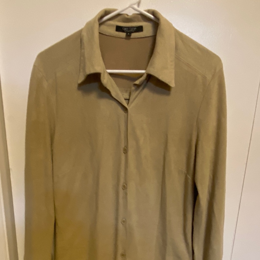 Karen Kane faux suede